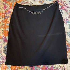 Black MKM Designs Pencil Skirt